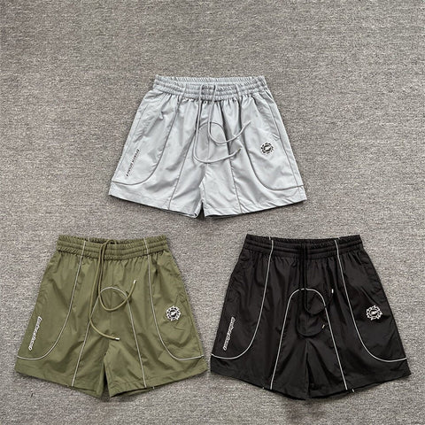 Broken Planet 3M Reflective Embroidered Casual Shorts