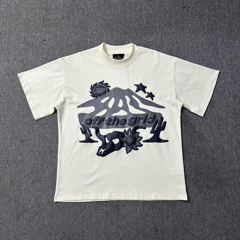 Broken Planet Off The Grid Puff Print Tee