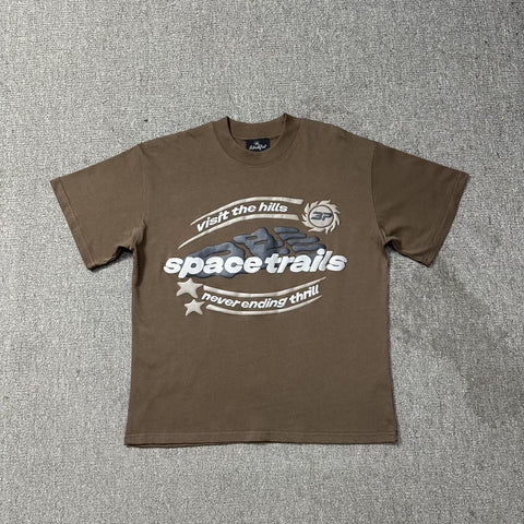 Broken Planet Space Walk Puff Print Cotton Tee