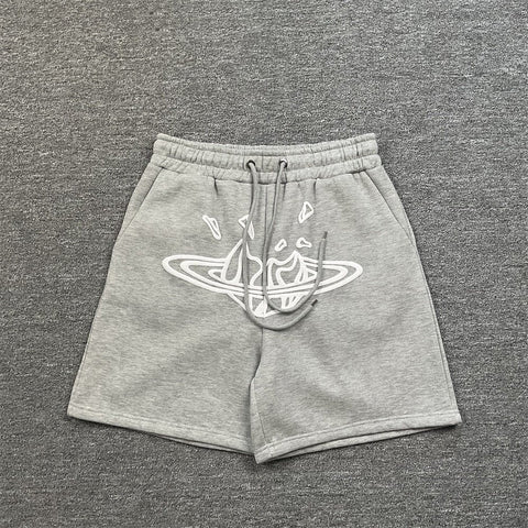 Broken Planet Puff Print Fleece Sweat Shorts
