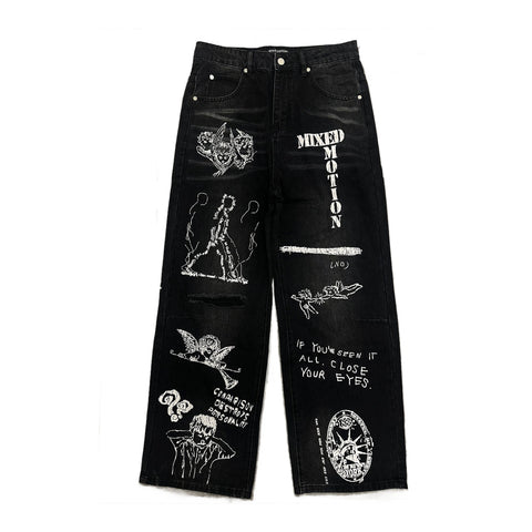 Black “Canvas” Denim