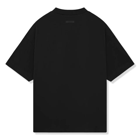 Fear Of God Essentials Jersey Crewneck Black T Shirt (FW24)