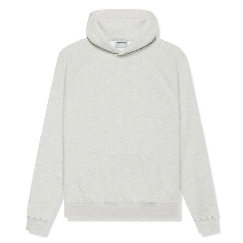Fear Of God Essentials Reverse Logo Light Heather Oatmeal Hoodie (SS21)